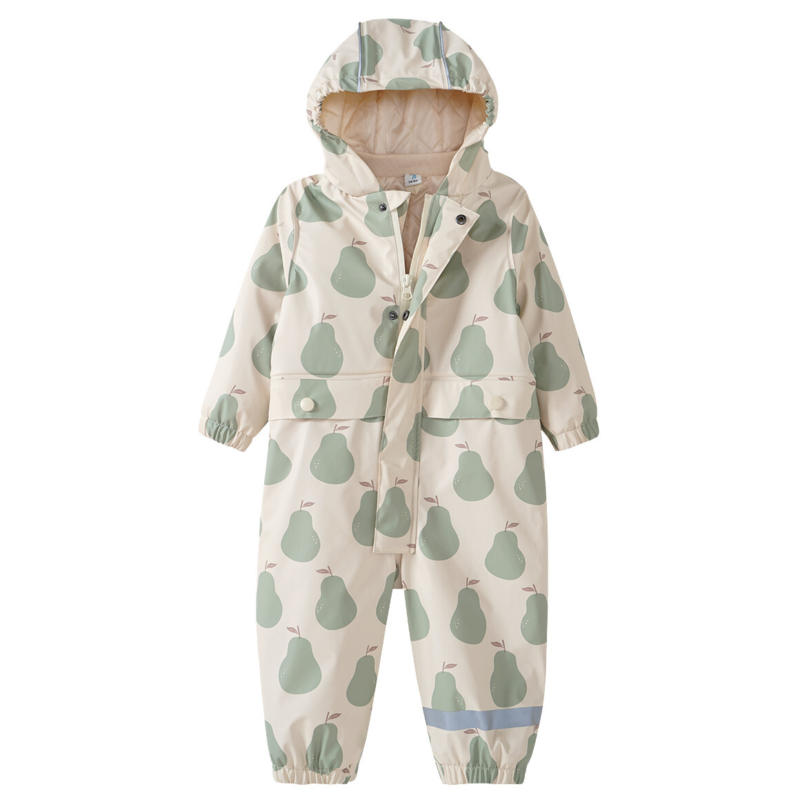 Baby Regenoverall mit gestepptem Futter