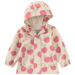 Baby Regenjacke mit Apfel-Print