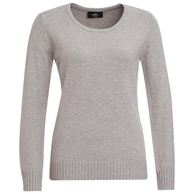 Damen Feinstrickpullover unifarben (Nur online)