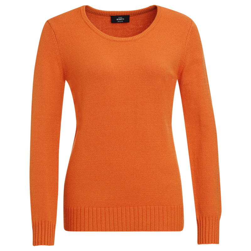 Damen Feinstrickpullover unifarben (Nur online)