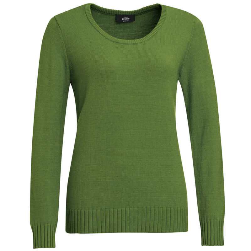 Damen Feinstrickpullover unifarben (Nur online)