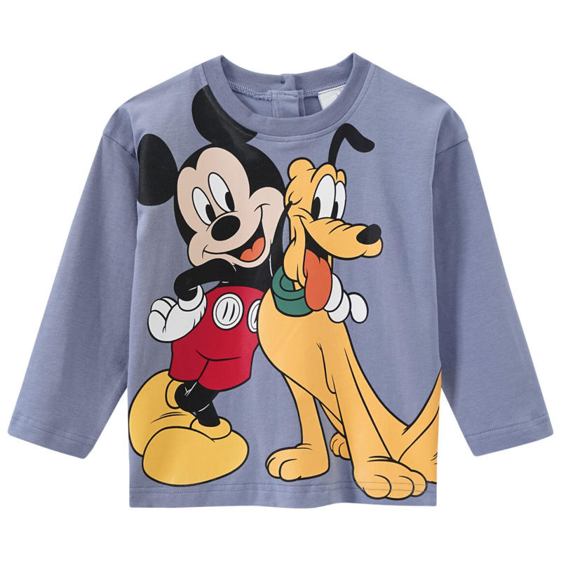 Micky Maus Langarmshirt mit großem Print (Nur online)