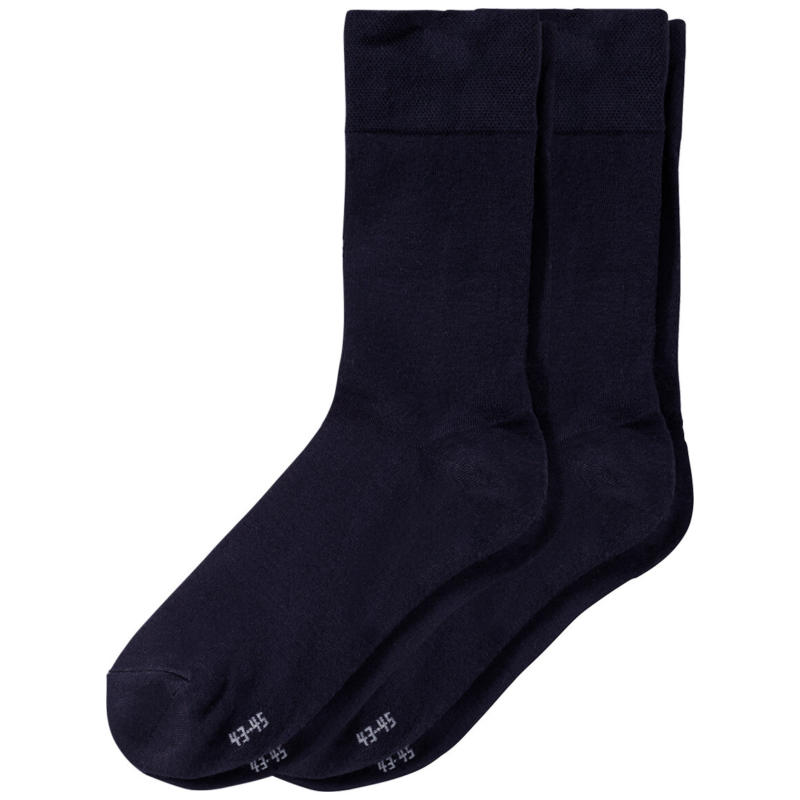 2 Paar Herren Socken mit Viskose aus Bambus (Nur online)