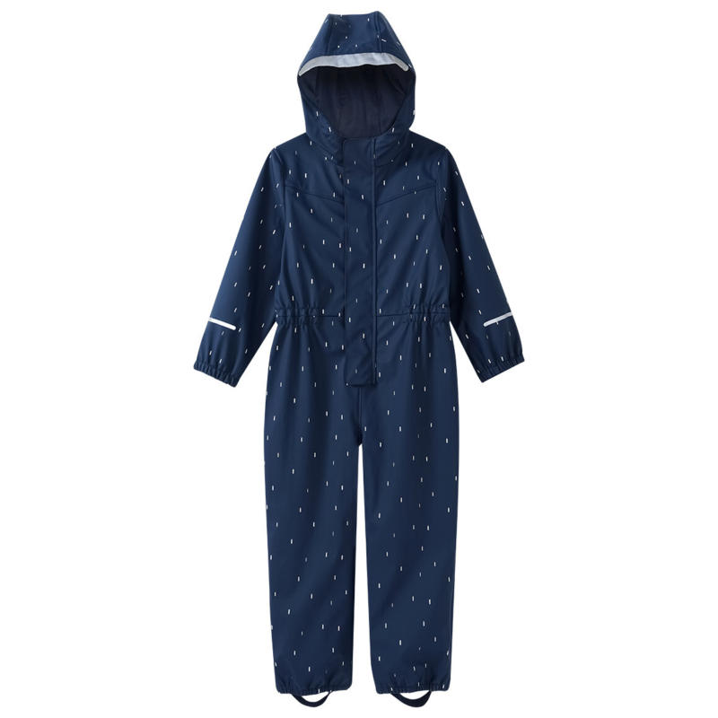 Jungen Regenoverall mit Allover-Print