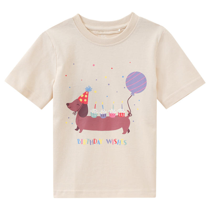 Kinder T-Shirt mit Geburtstags-Motiv (Nur online)