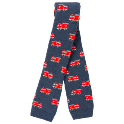 Baby Frottee-Leggings mit Feuerwehr-Motiven