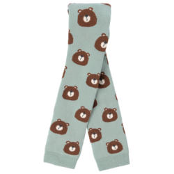 Baby Frottee-Leggings mit Bärchen-Motiven