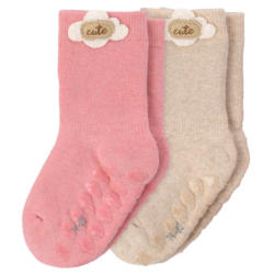 2 Paar Baby Stoppersocken im Set