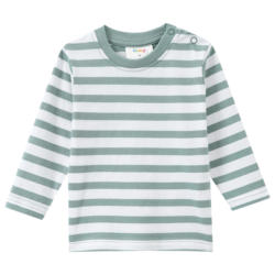 Baby Langarmshirt im Ringel-Look (Nur online)