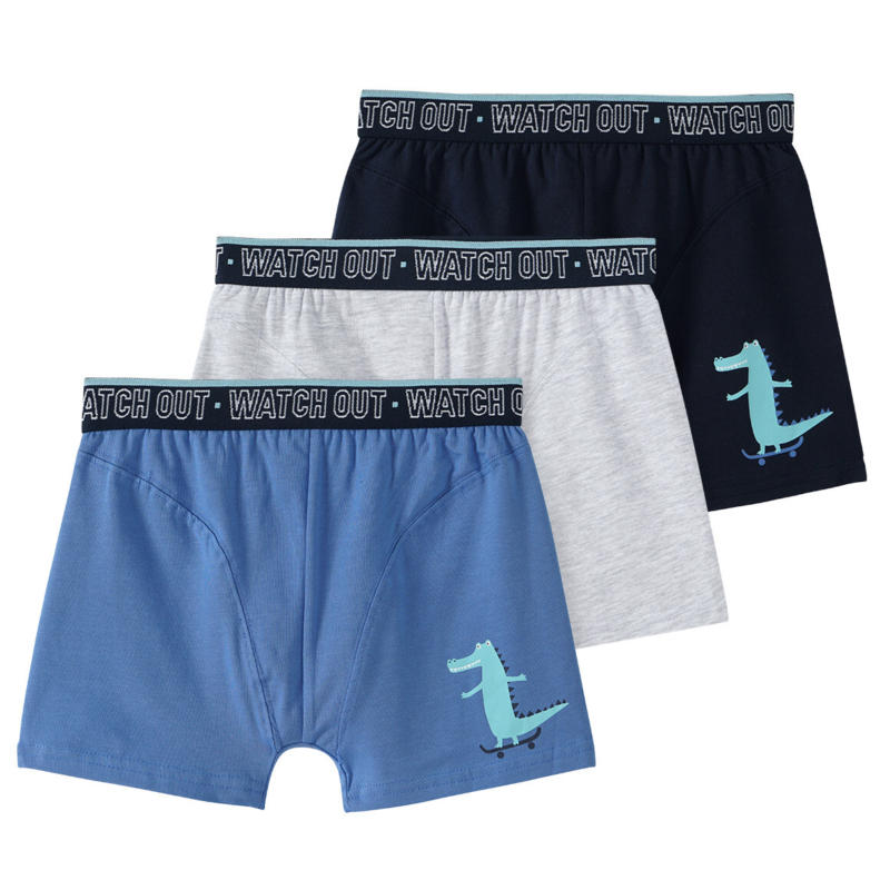 3 Jungen Boxer mit Bio-Baumwolle