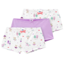 3 Mädchen Pantys mit Hasen-Feen