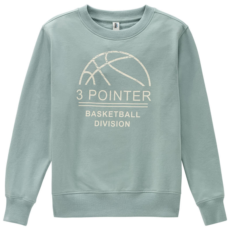 Jungen Sweatshirt mit Basketball-Print