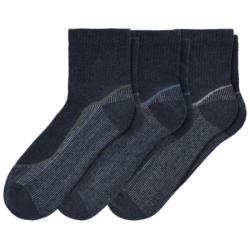 3 Paar Herren Trekking-Socken mit Kurzschaft