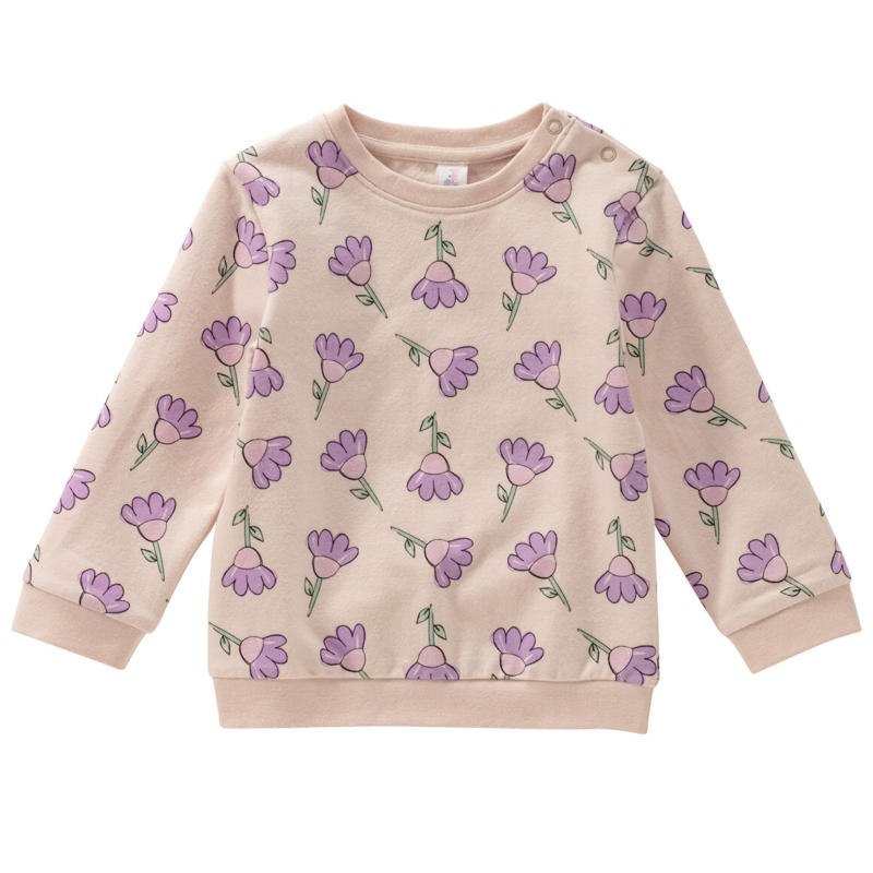 Baby Sweatshirt mit Blumen-Allover