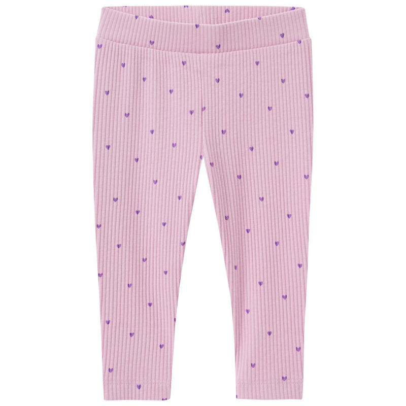 Baby Leggings mit Herz-Allover