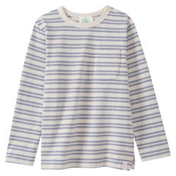 Jungen Langarmshirt mit Streifen (Nur online)