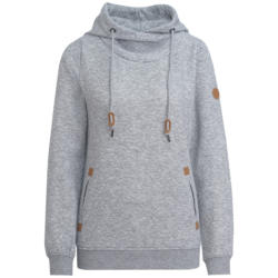 Damen Hoodie mit Strukturmuster