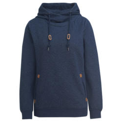 Damen Hoodie mit Strukturmuster