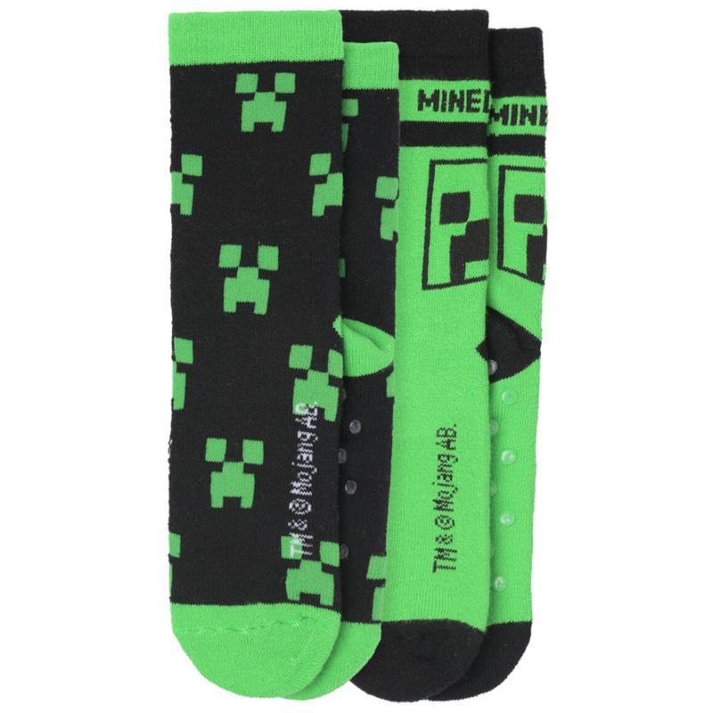 2 Paar Minecraft Stoppersocken im Set