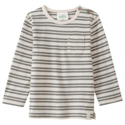 Baby Langarmshirt mit Streifen (Nur online)