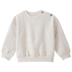 Baby Sweatshirt in Melange-Optik (Nur online)