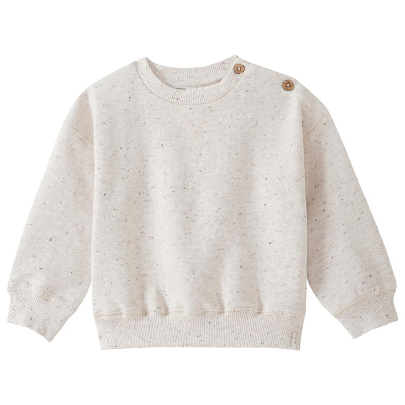 Baby Sweatshirt in Melange-Optik (Nur online)