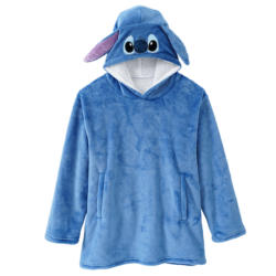 Disney Stitch Hoodie-Decke mit Kapuze