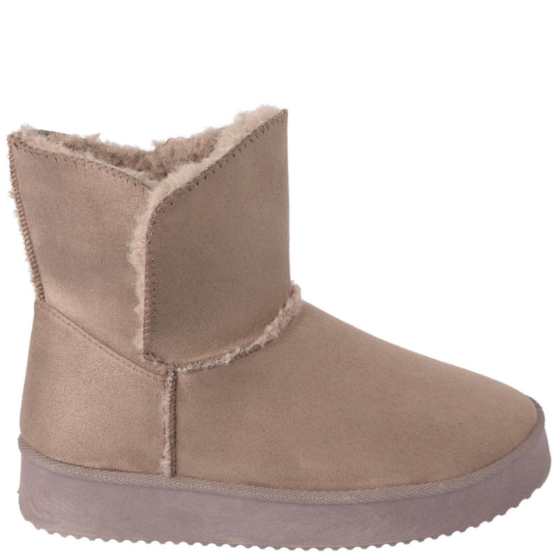 Damen Winterstiefel in Wildleder-Optik