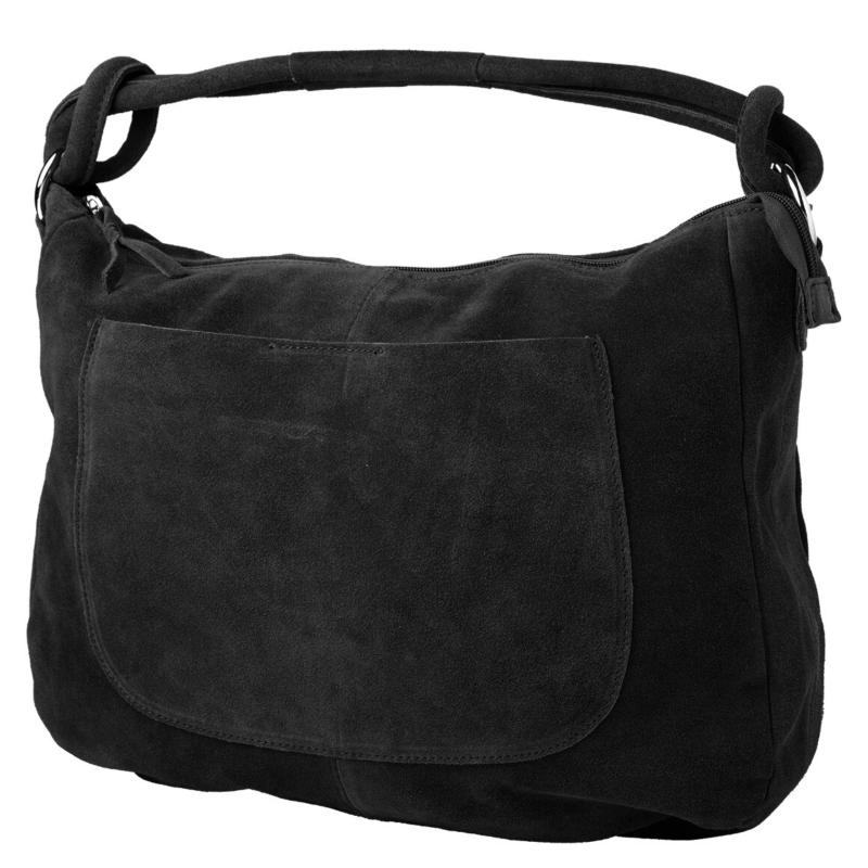 Damen Wildledertasche im Hobo-Style