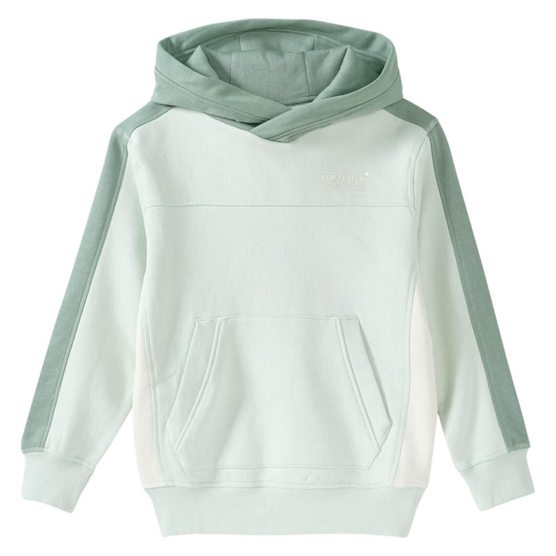 Jungen Hoodie mit Farbteiler