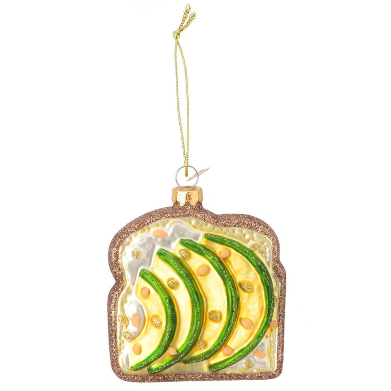 Baumschmuck Avocado-Toast