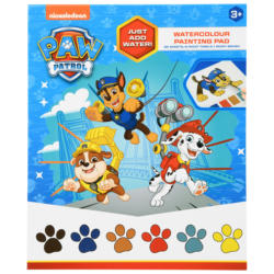 PAW Patrol Malblock mit Wasserfarben