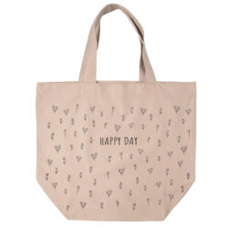 Canvas-Shopper mit Allover-Print