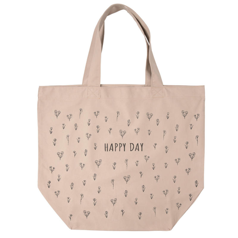 Canvas-Shopper mit Allover-Print