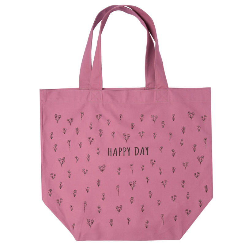 Canvas-Shopper mit Allover-Print