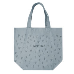 Canvas-Shopper mit Allover-Print