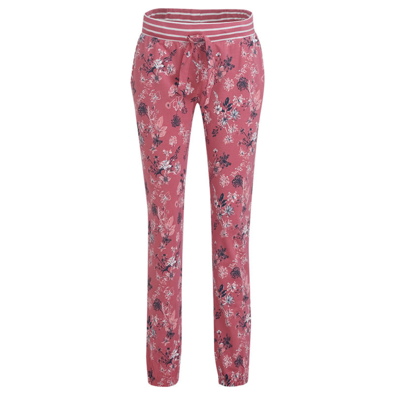 Damen Schlafhose mit Blumen