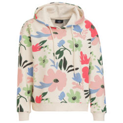 Damen Hoodie mit buntem Flower-Print