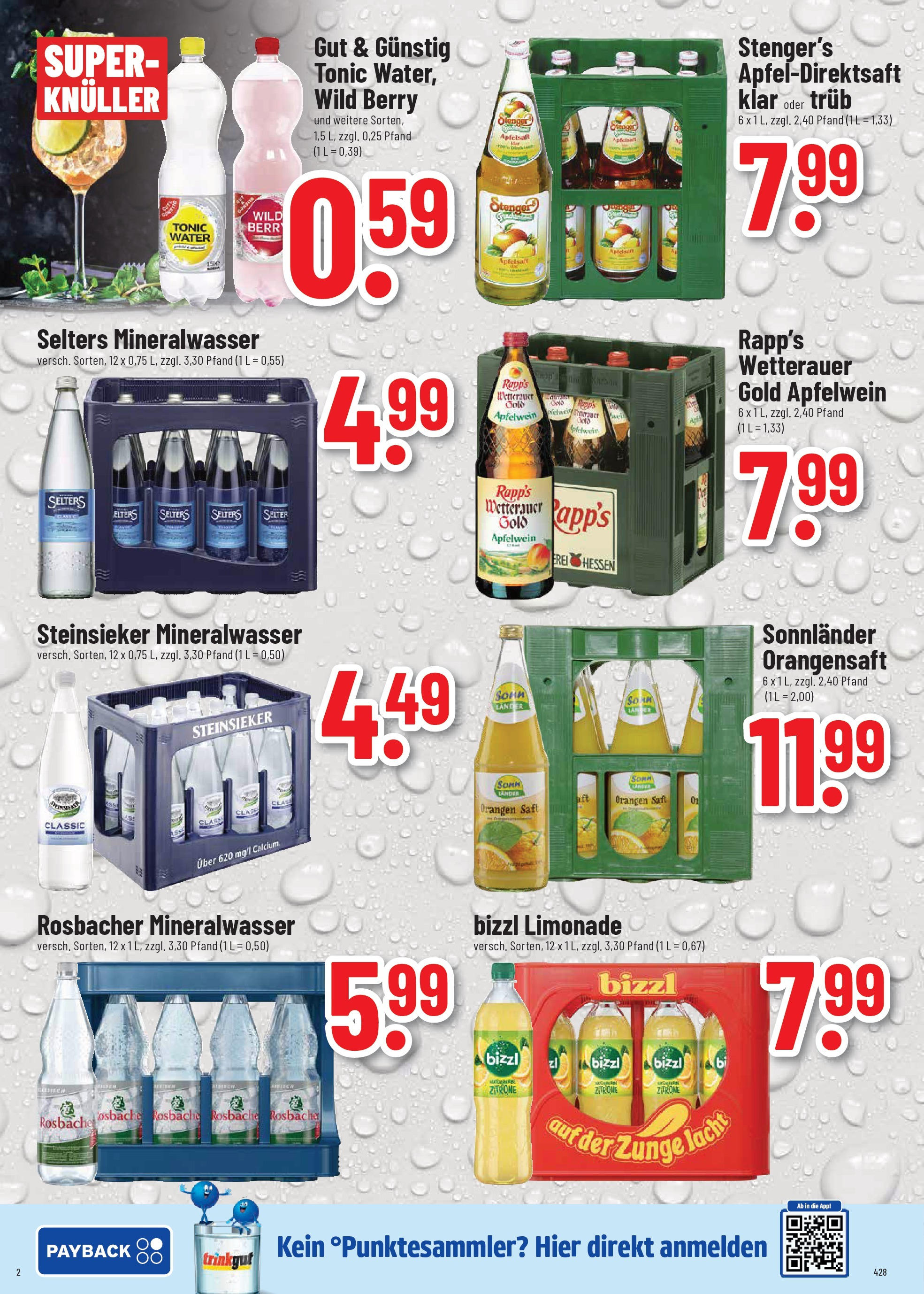 Trinkgut - Frankfurt Am Main, Victor-Slotosch-Straße 14 (ab 03.02.2025) » Angebote online | Seite: 2 | Produkte: Limonade, Orangensaft, Apfelsaft, Reis