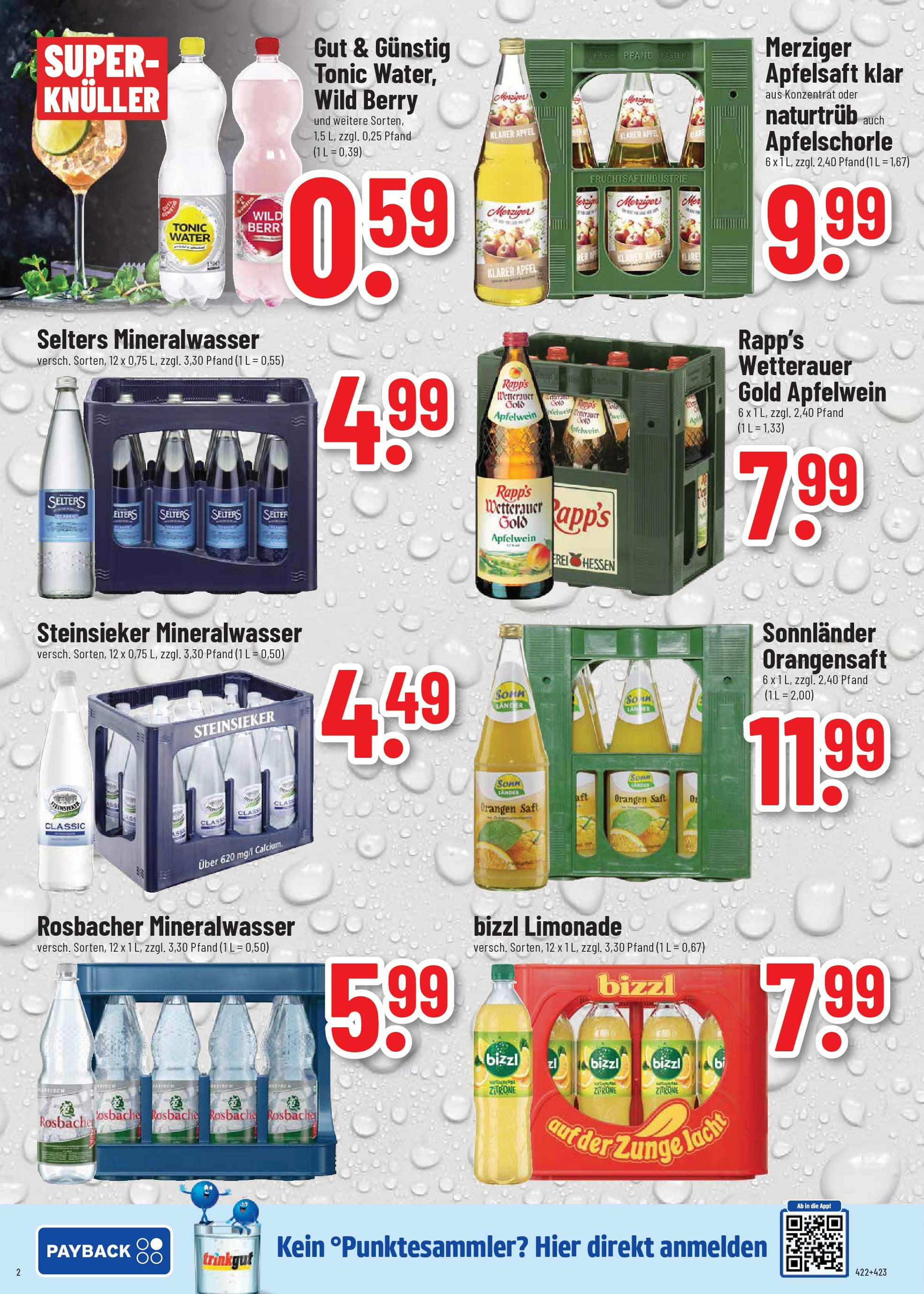 Trinkgut - Bad Kreuznach, Bosenheimer Straße 84 (ab 03.02.2025) » Angebote online | Seite: 2 | Produkte: Orangen, Orangensaft, Apfelsaft, Zitrone