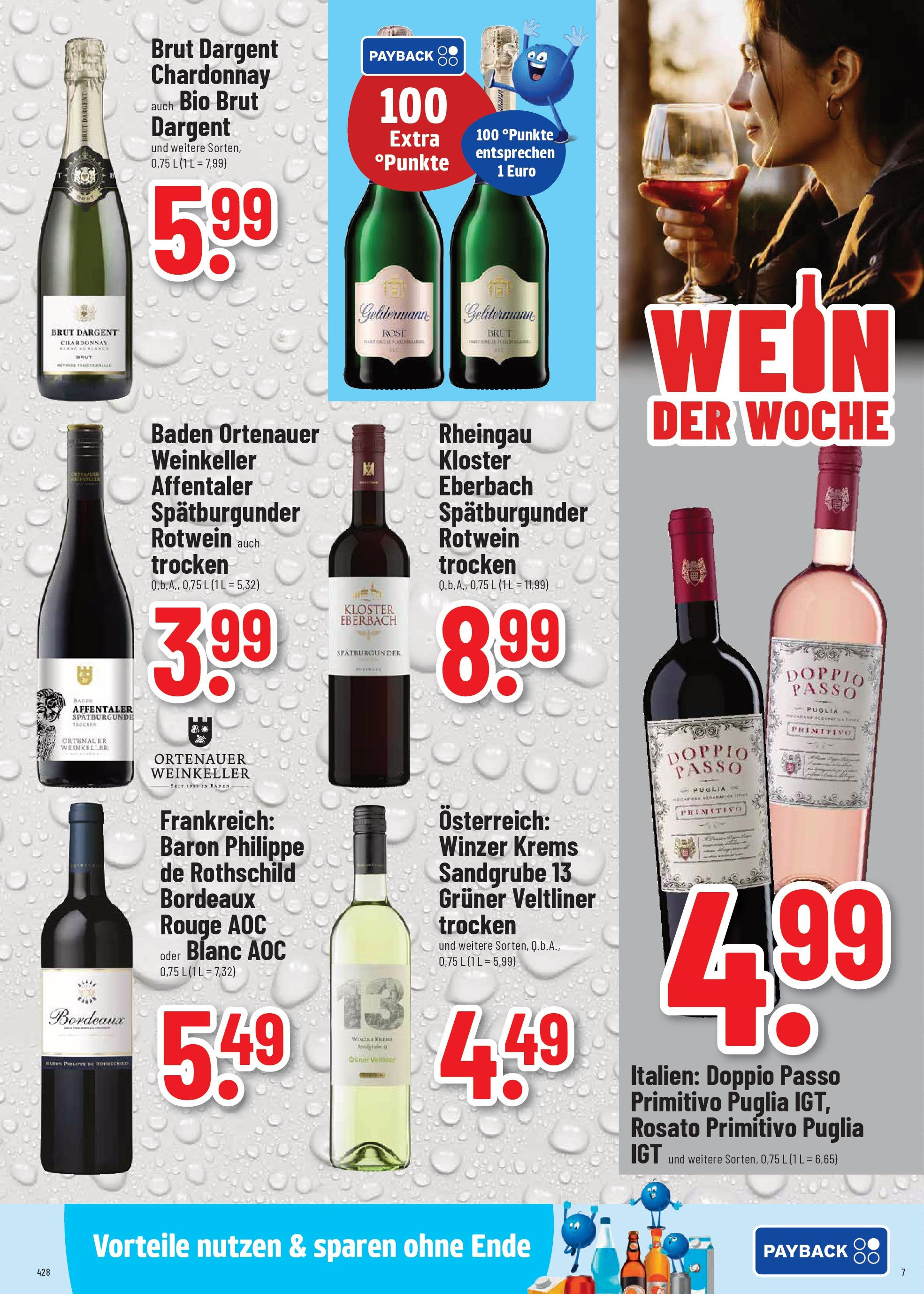 Trinkgut - Frankfurt Am Main, Victor-Slotosch-Straße 14 (ab 03.02.2025) » Angebote online | Seite: 7 | Produkte: Rotwein trocken, Doppio passo primitivo, Doppio Passo, Wein