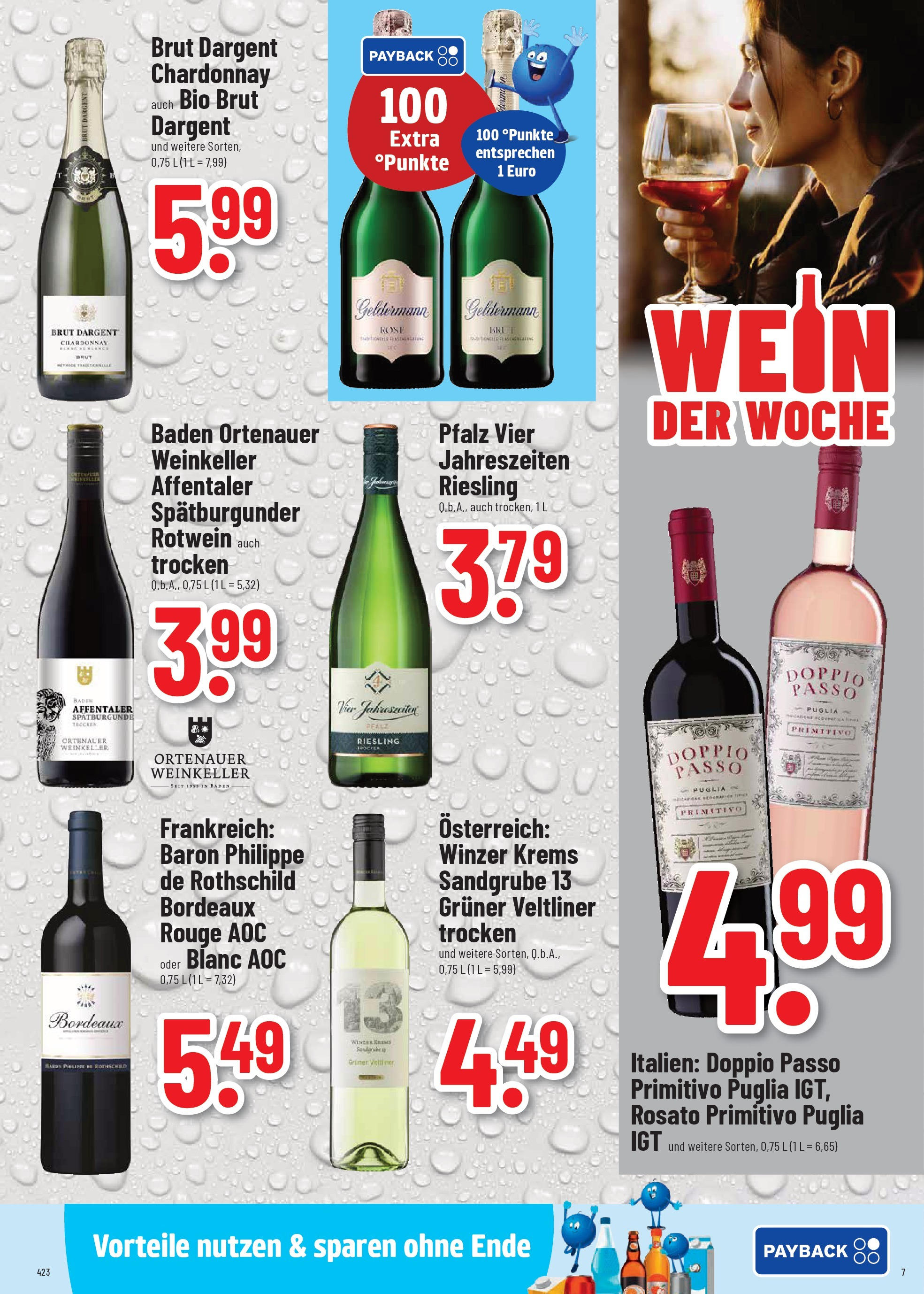 Trinkgut - Bad Kreuznach, Bosenheimer Straße 84 (ab 03.02.2025) » Angebote online | Seite: 7 | Produkte: Rotwein, Rouge, Doppio Passo, Brut dargent