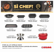 Sconti altissimi + Si Chef!, Sigma