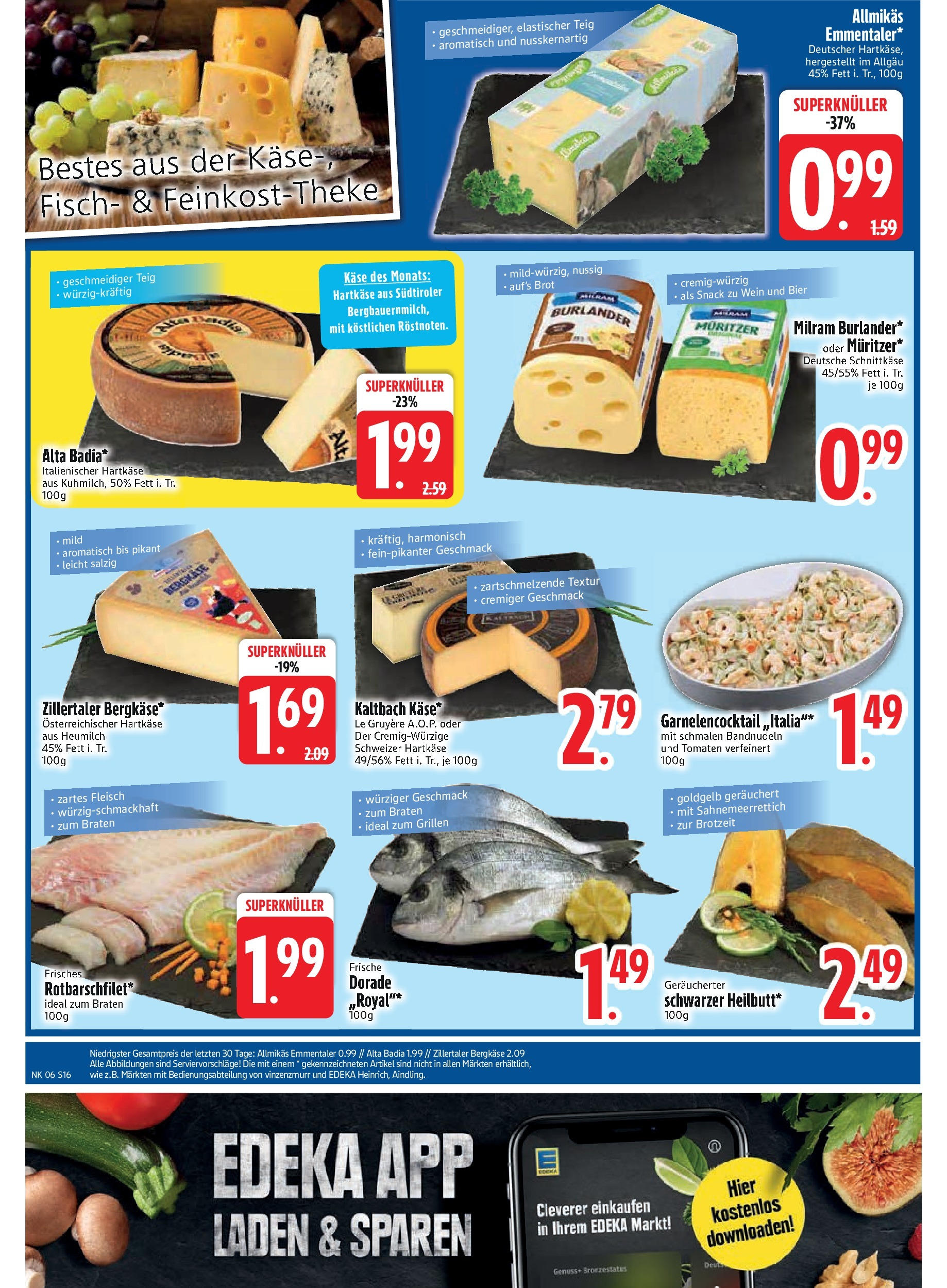 Edeka - EDEKA: Wochenangebote (ab 02.02.2025) » Angebote Online | Seite: 18 | Produkte: Dorade, Käse, Wein, Fleisch