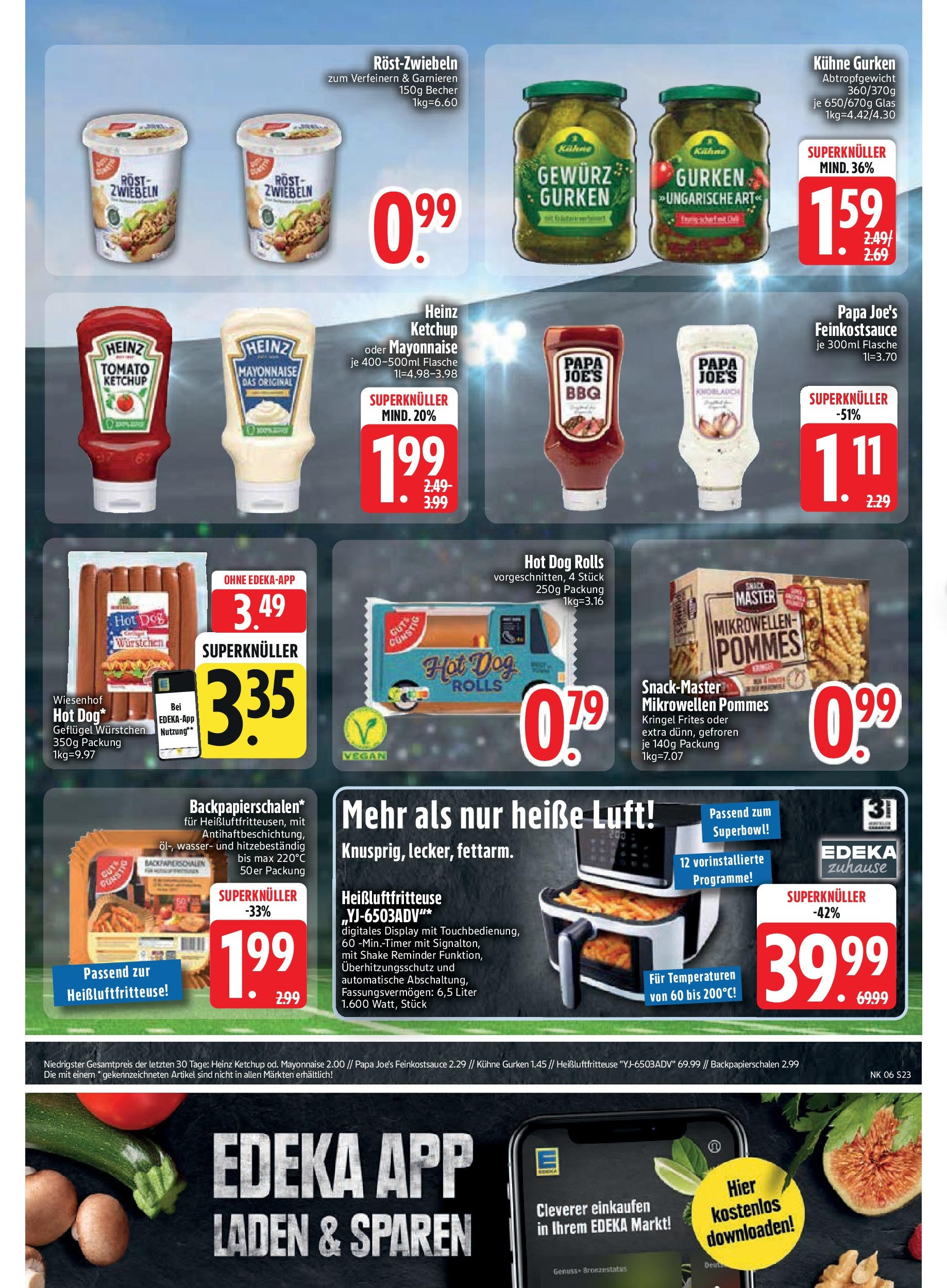 Edeka - EDEKA: Wochenangebote (ab 02.02.2025) » Angebote Online | Seite: 25 | Produkte: Pommes, Mayonnaise, Knoblauch, Ketchup