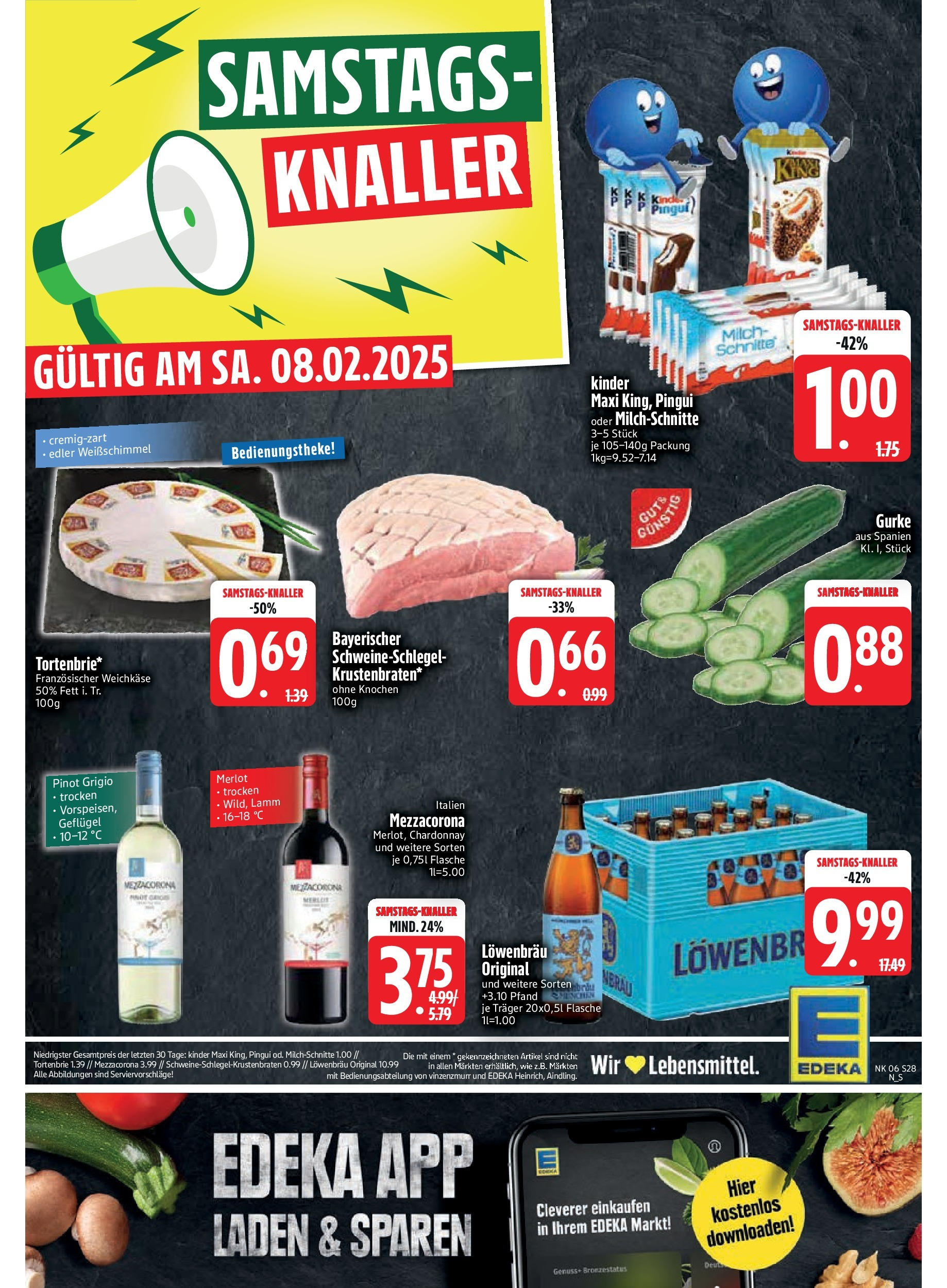 Edeka - EDEKA: Wochenangebote (ab 02.02.2025) » Angebote Online | Seite: 30 | Produkte: Milch, Merlot