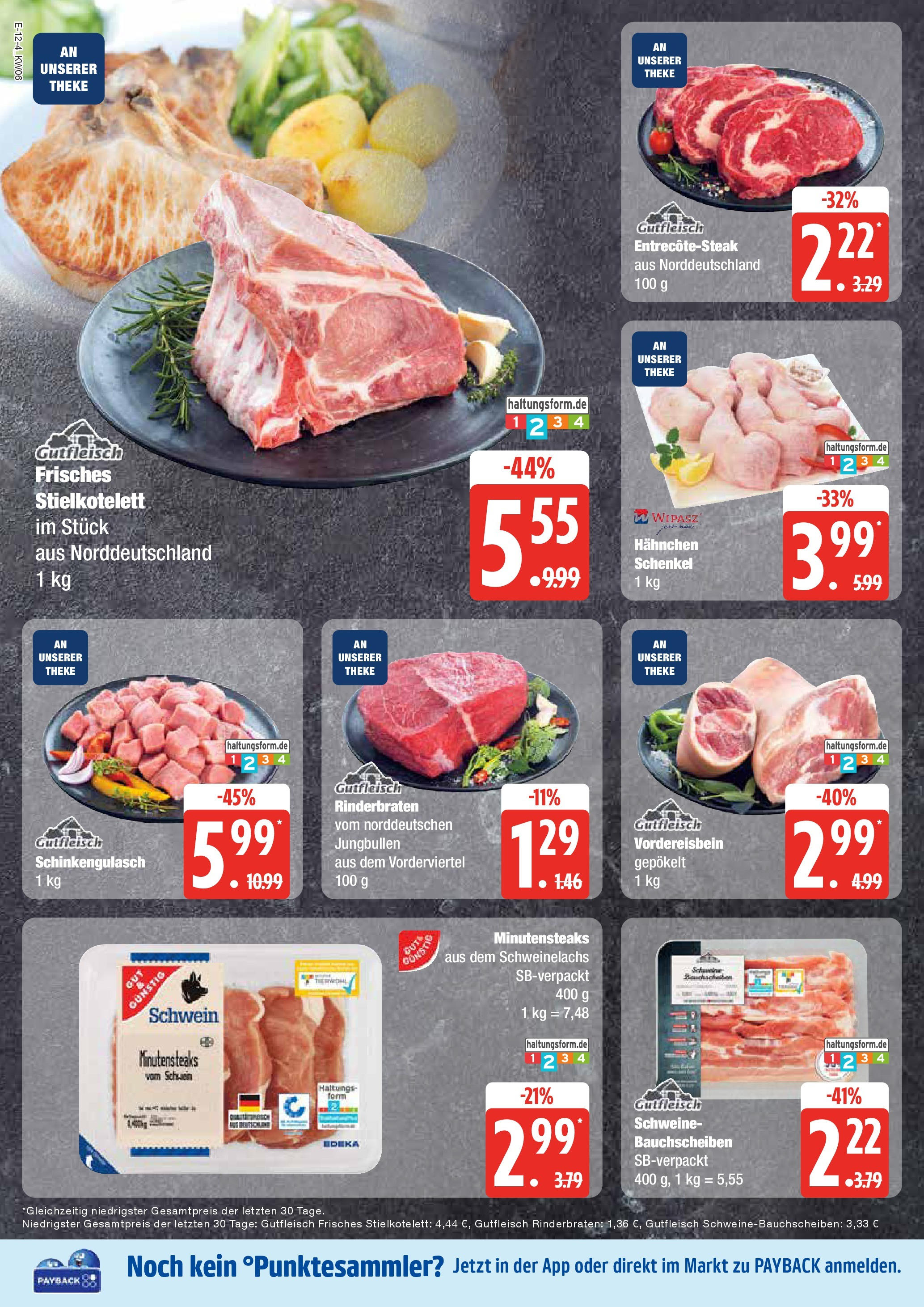 Marktkauf - Grevesmühlen, Klützer Straße 57 (ab 03.02.2025) » Angebote online | Seite: 12 | Produkte: Rinderbraten, Hahnchen, Theke