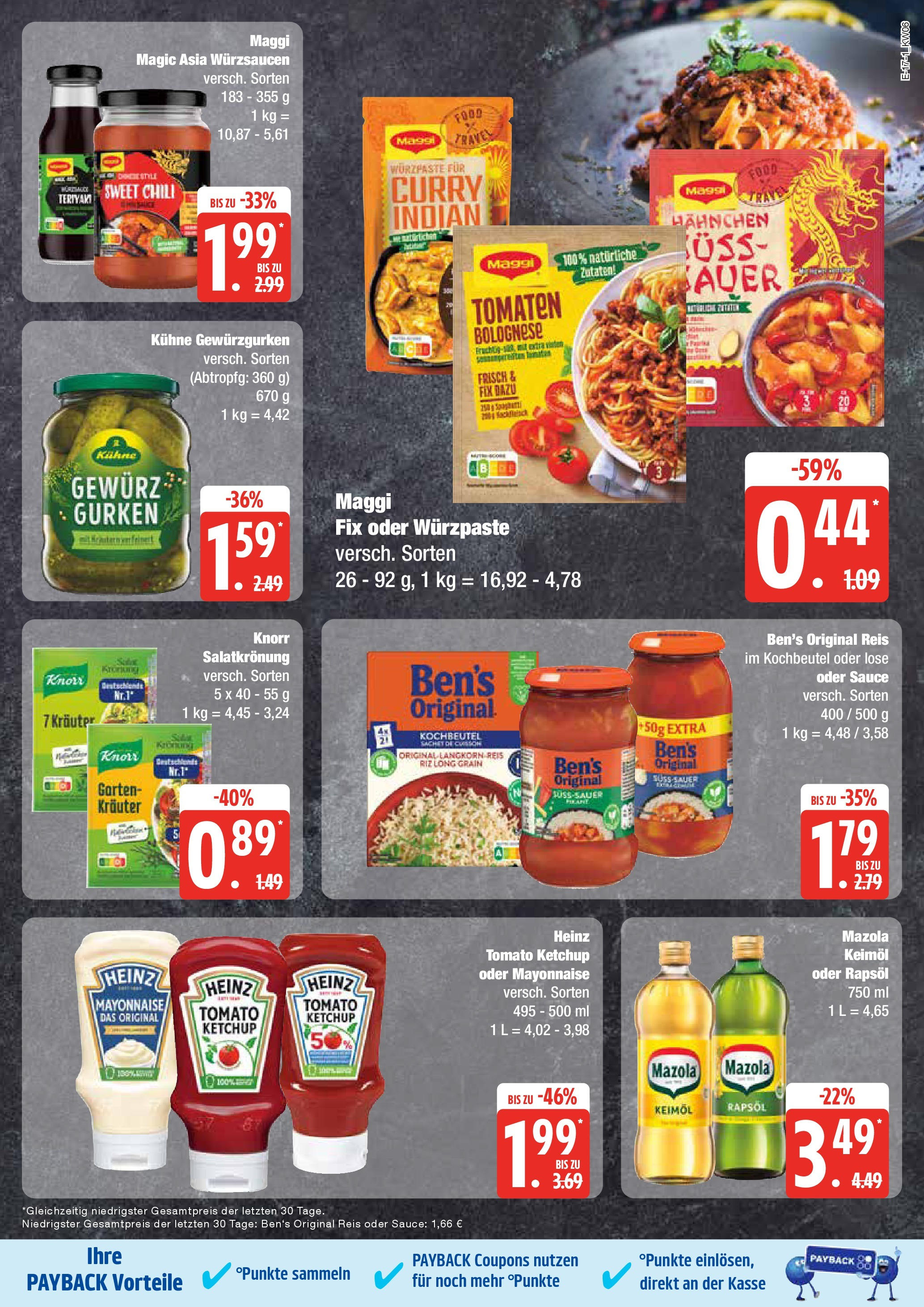 Marktkauf - Grevesmühlen, Klützer Straße 57 (ab 03.02.2025) » Angebote online | Seite: 17 | Produkte: Rapsöl, Tomaten, Knorr, Reis