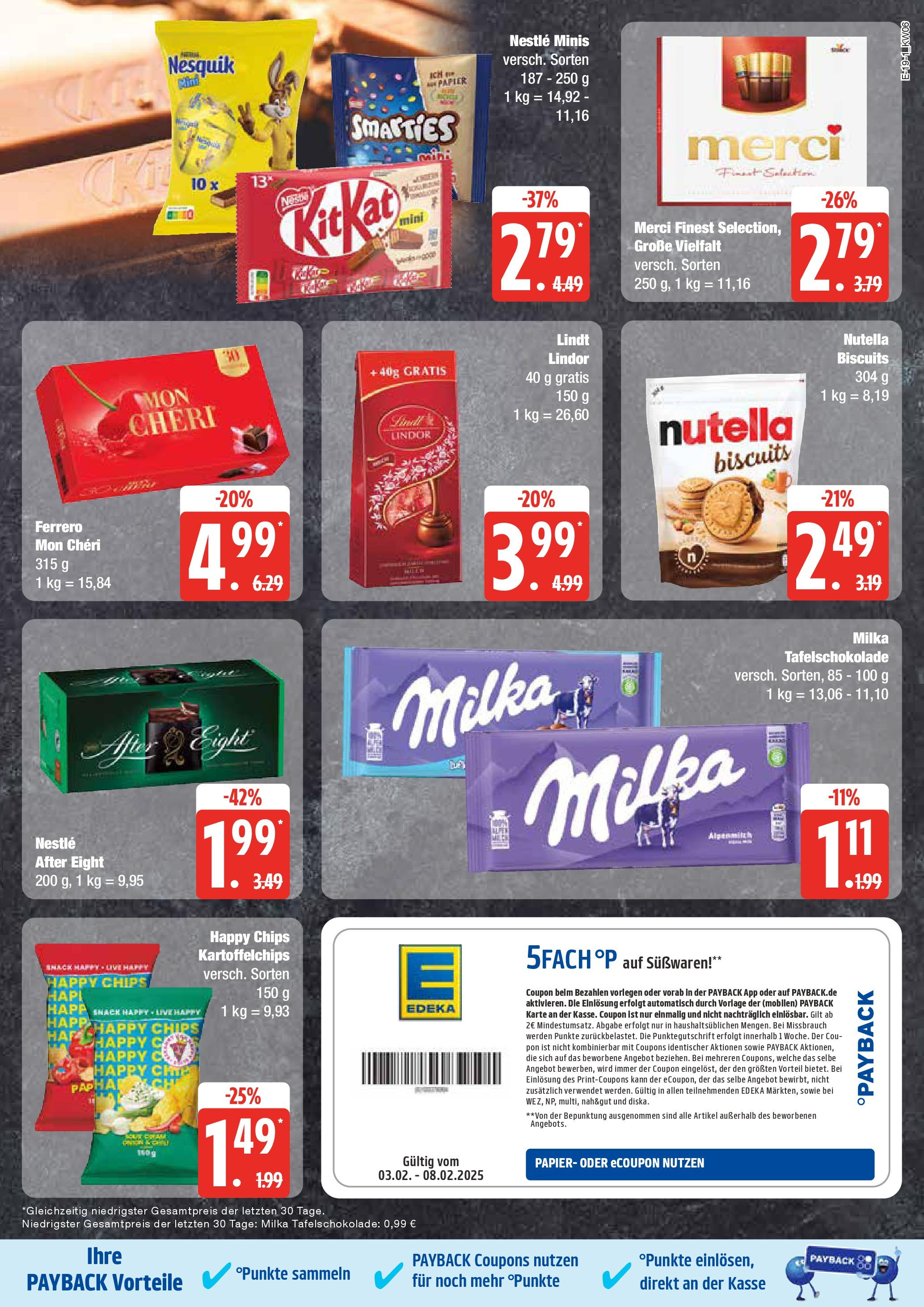 Marktkauf - Grevesmühlen, Klützer Straße 57 (ab 03.02.2025) » Angebote online | Seite: 19 | Produkte: Nesquik, Milka, Nutella, Lindt