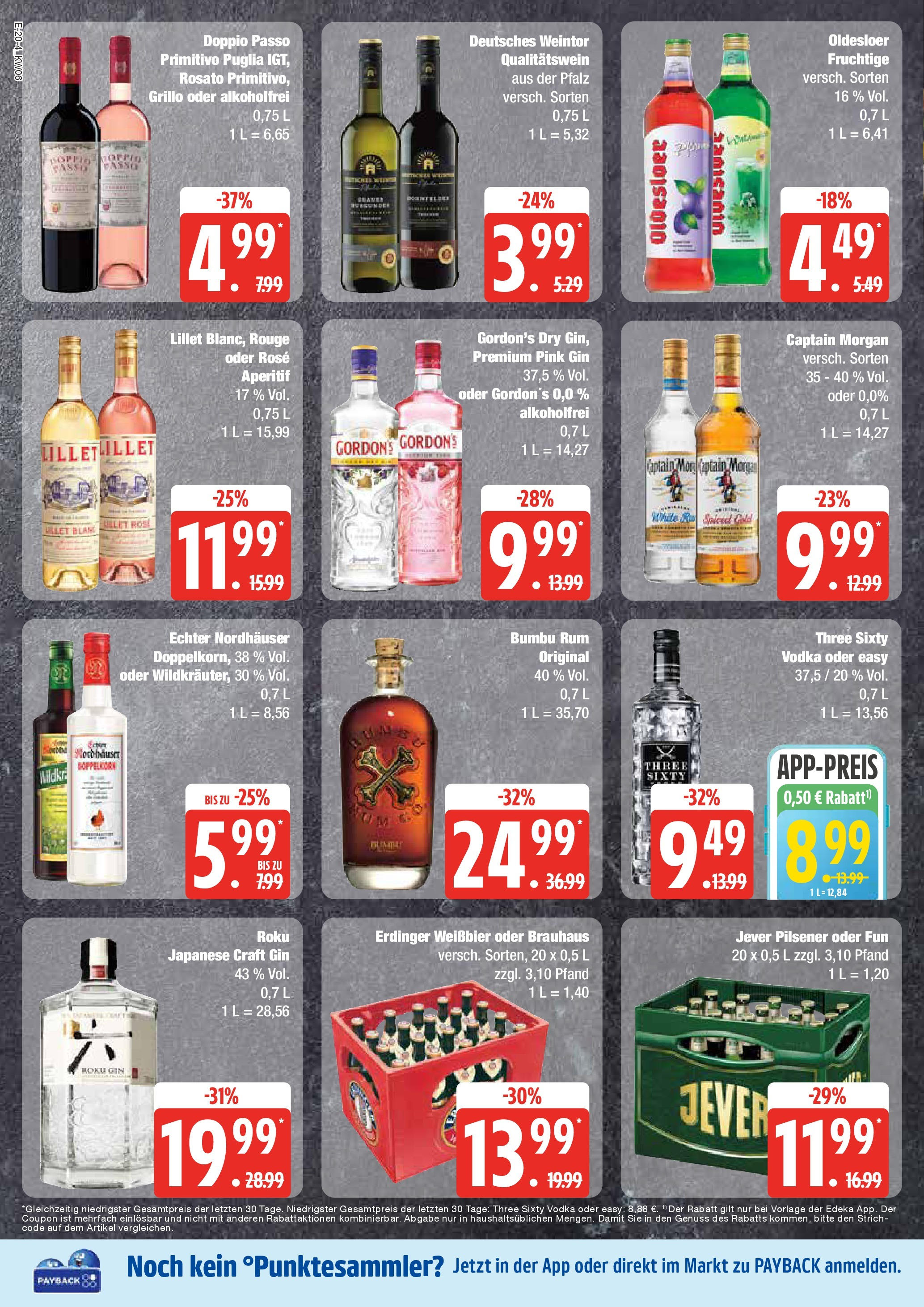 Marktkauf - Grevesmühlen, Klützer Straße 57 (ab 03.02.2025) » Angebote online | Seite: 20 | Produkte: Rum, Rouge, Lillet, Gin